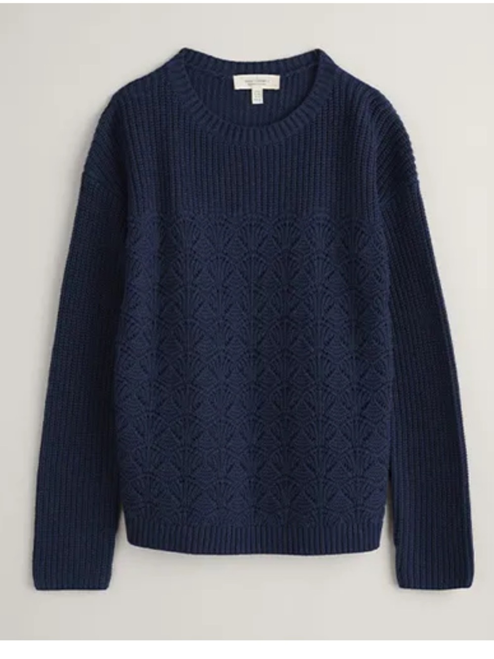 Seasalt Sea Bird Jumper Maritime swester organic cotton size 12